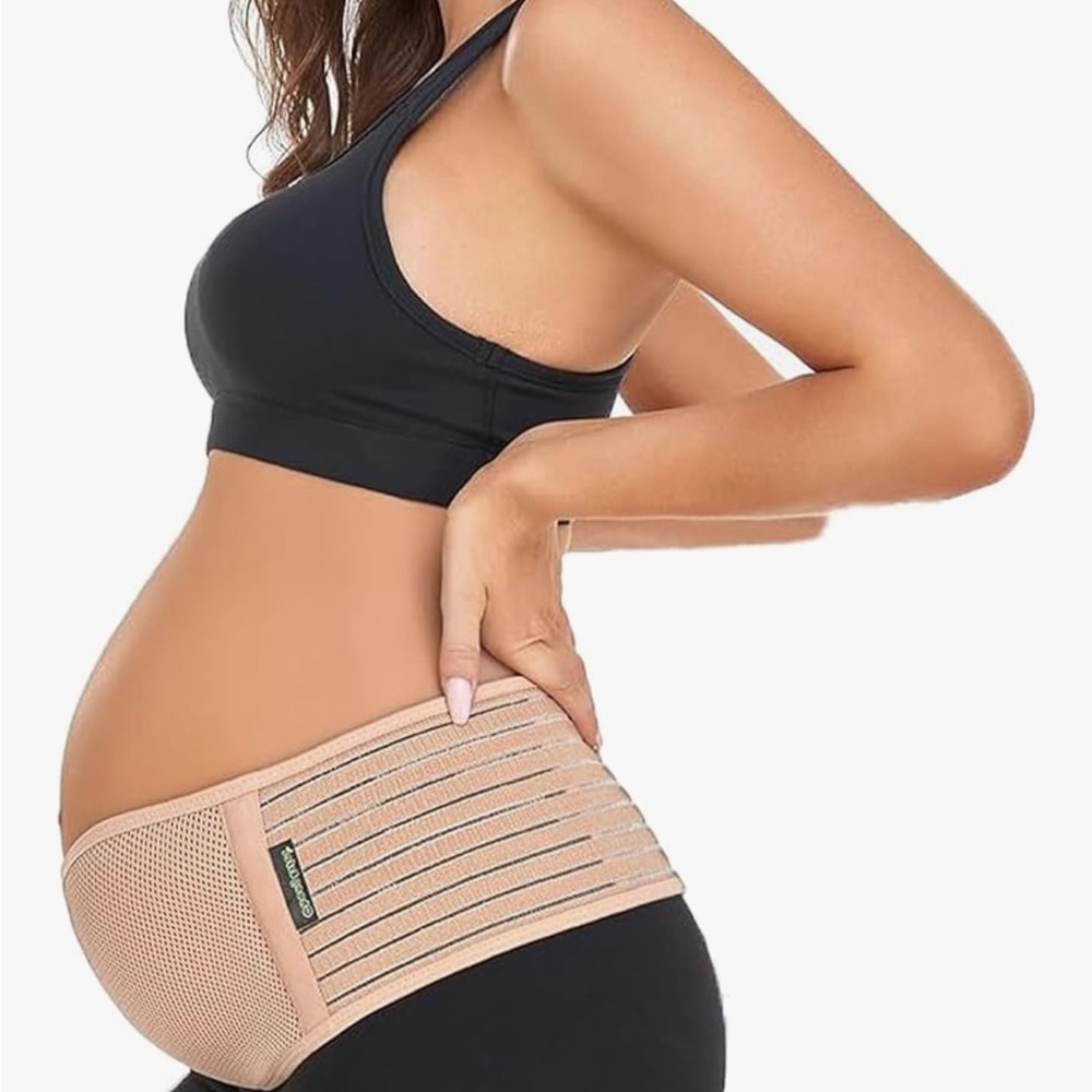 Maternity Support Belt in Tan